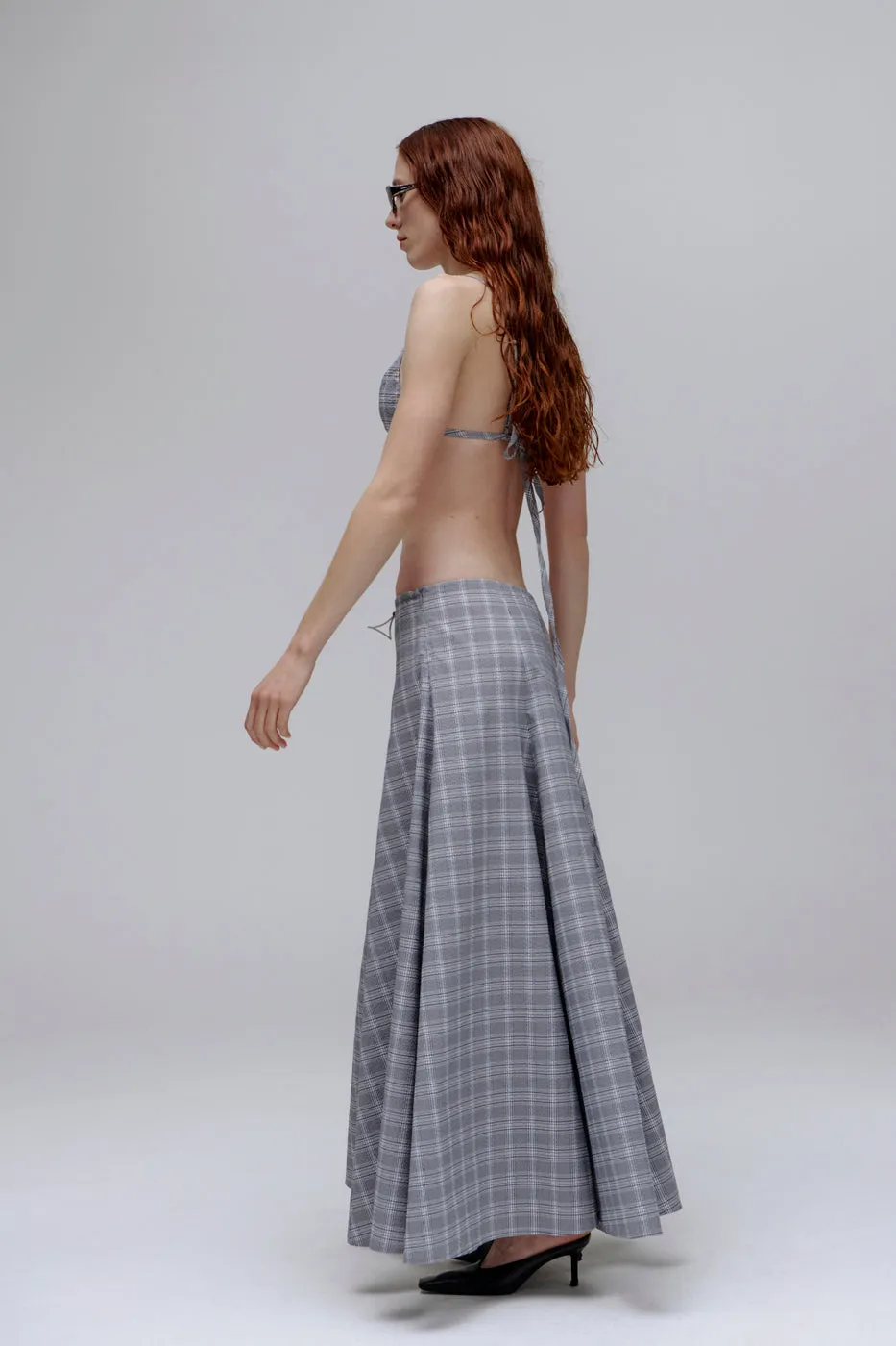 PV Subject Skirt // Petrol Check