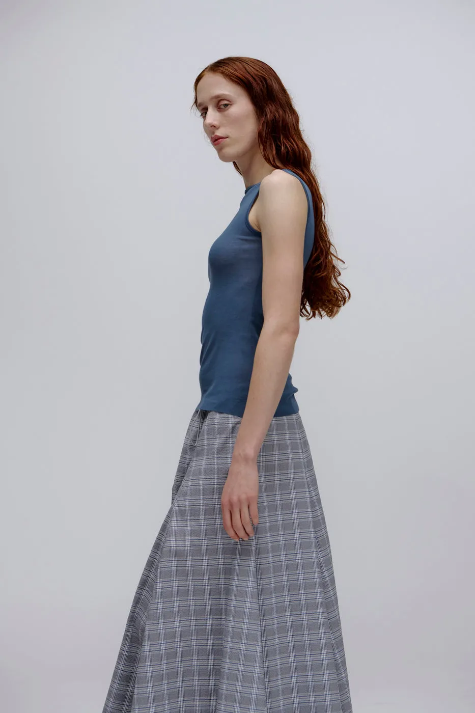 PV Subject Skirt // Petrol Check