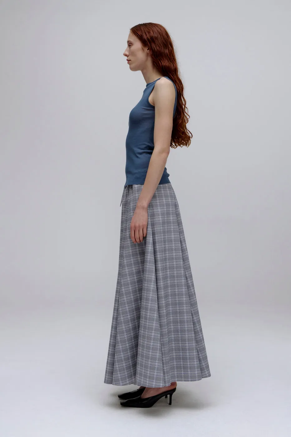 PV Subject Skirt // Petrol Check