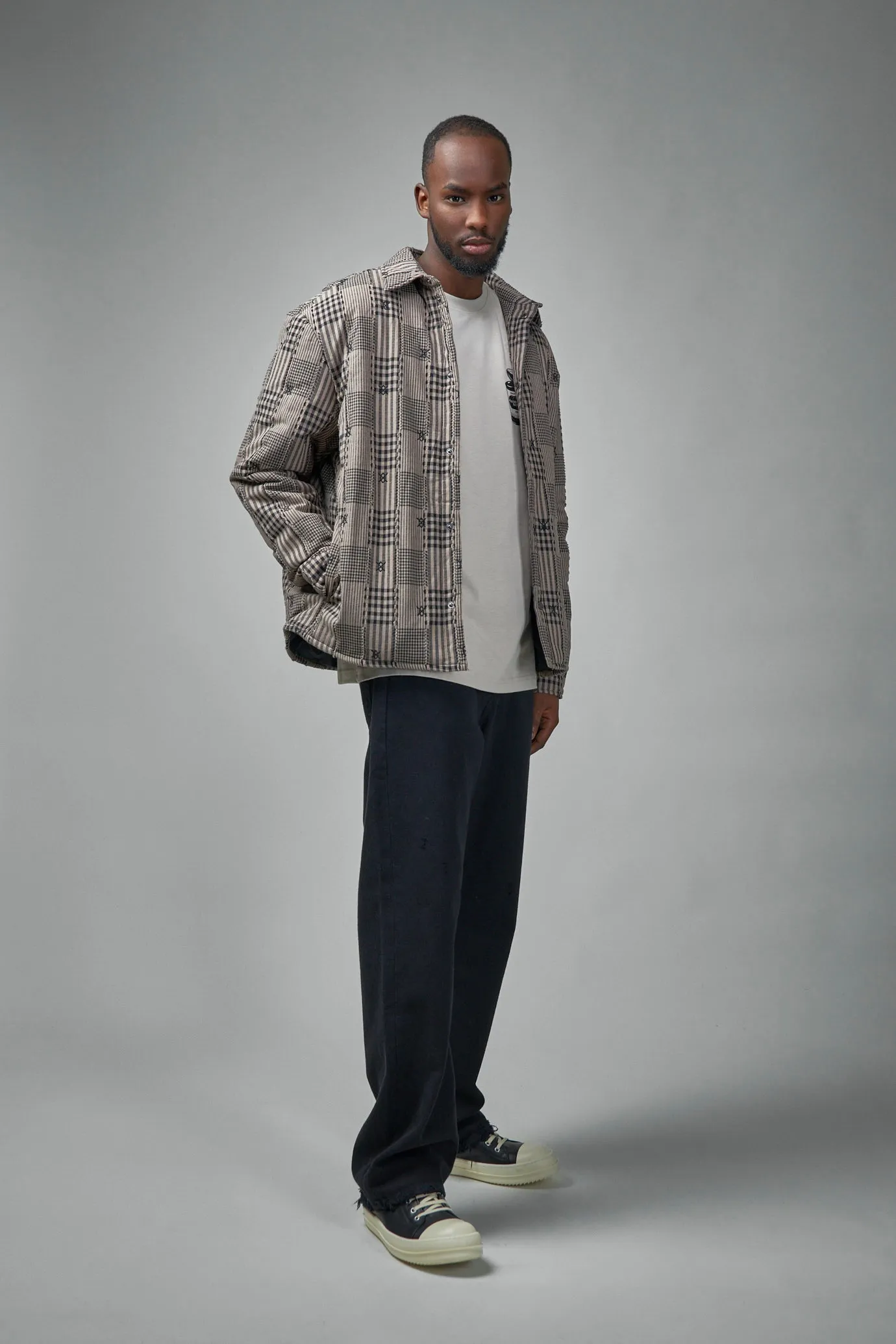 Quilted Shield LS Shirt