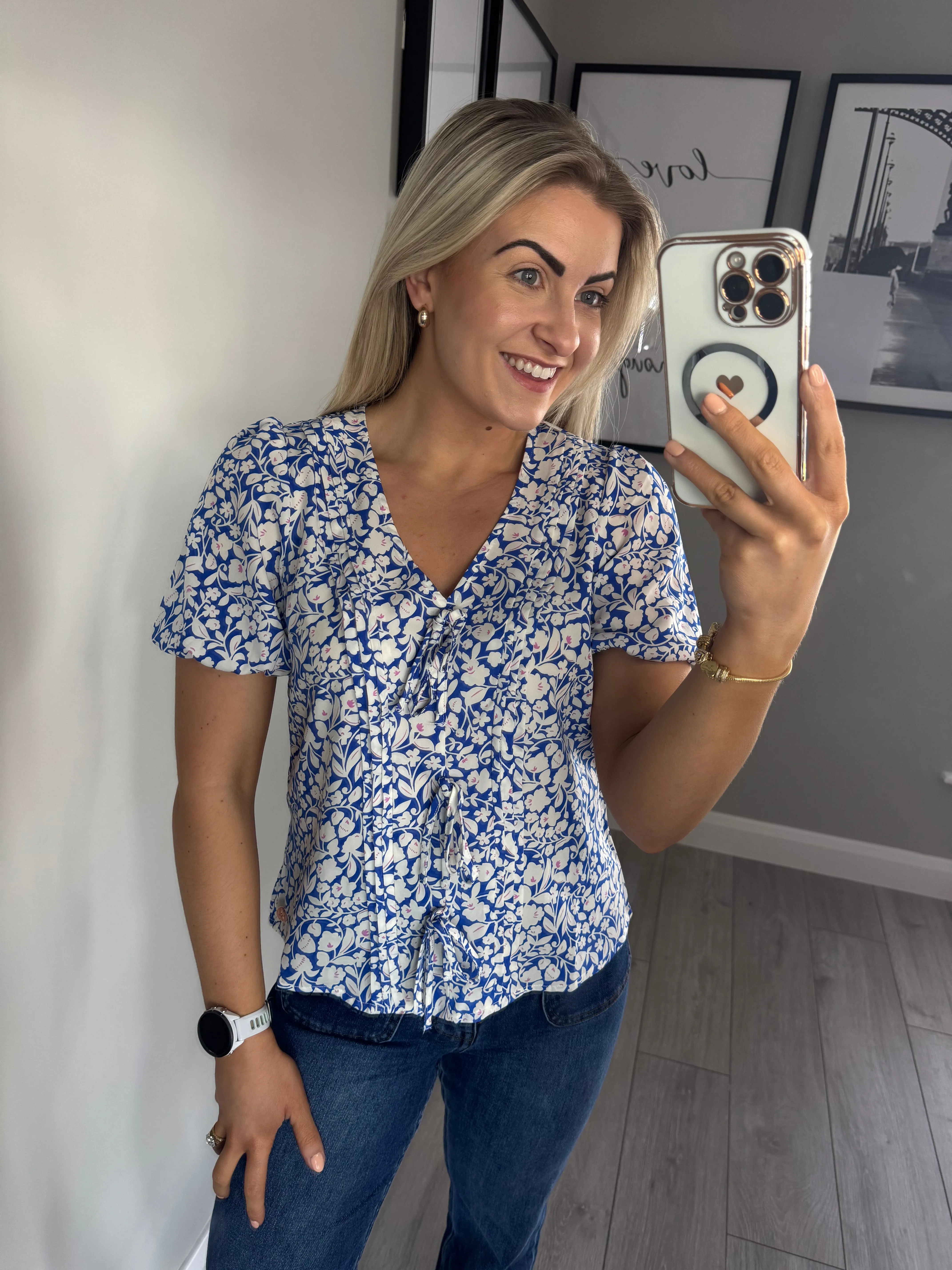 Rant & Rave Willa Blue Top