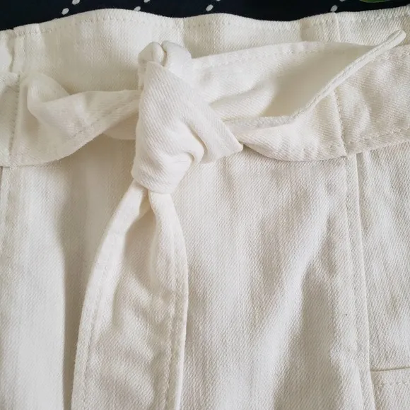 Rebecca Taylor| La Vie Denim Skirt Mini White Size 28