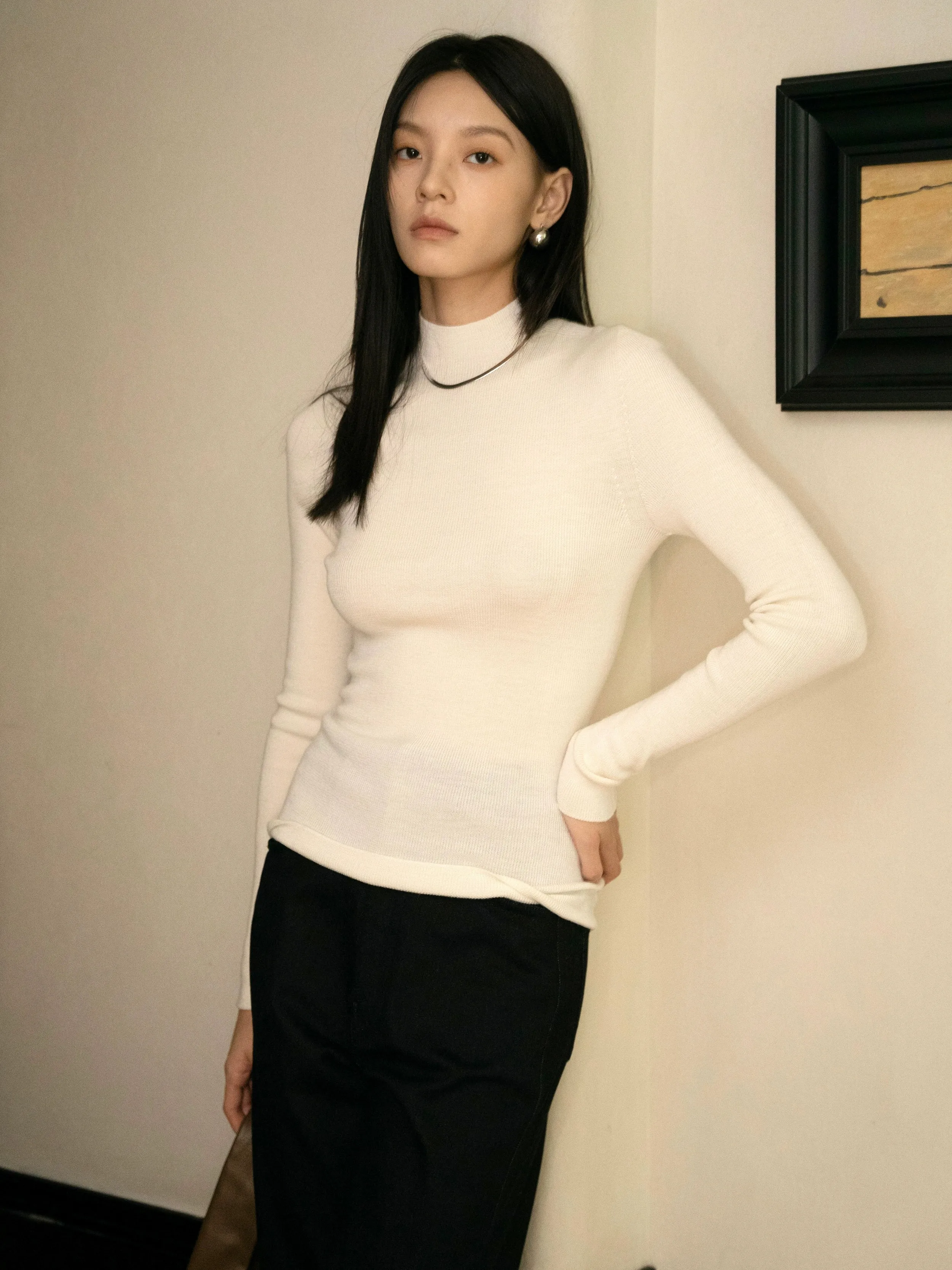 Refined Turtleneck Sweater