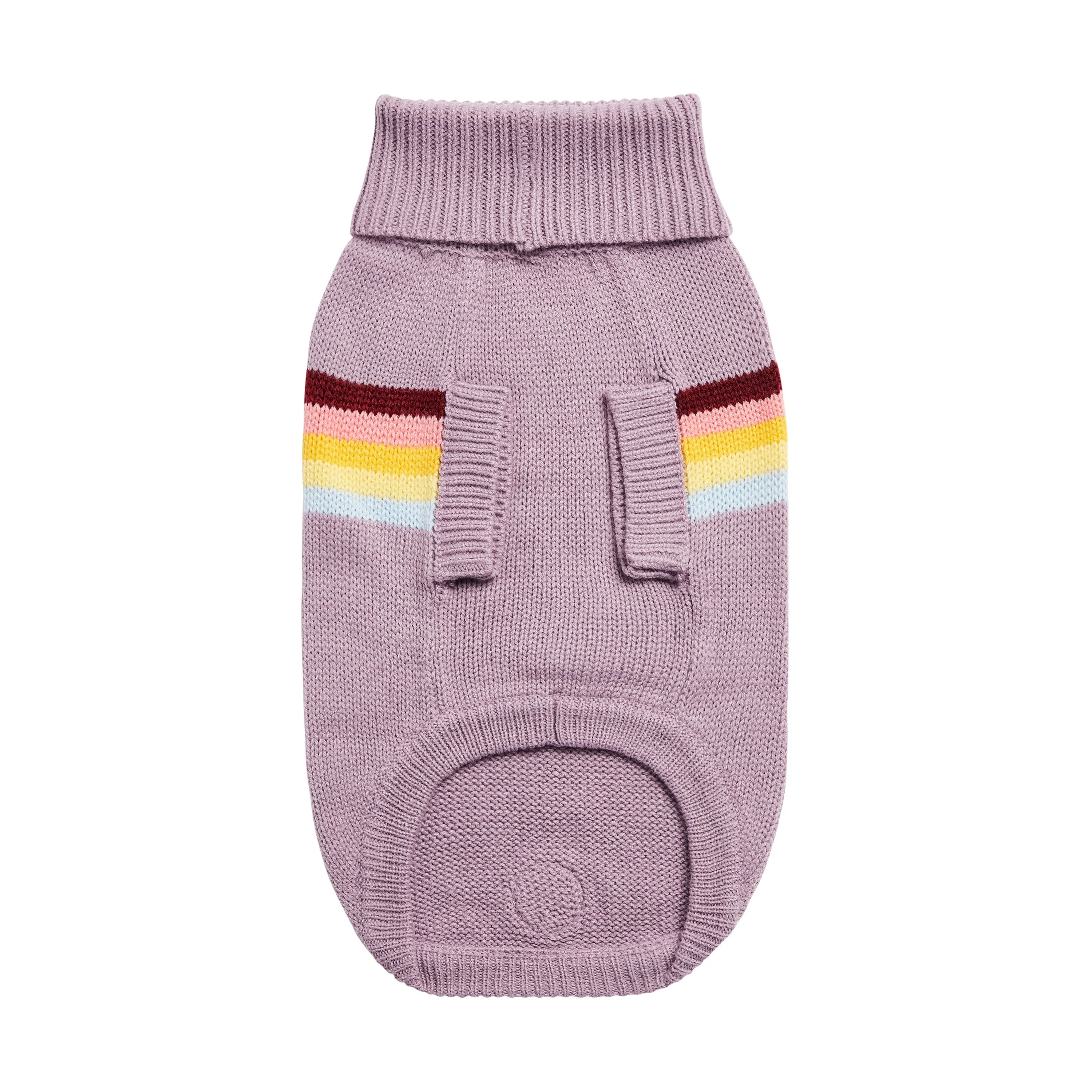 Retro Dog Sweater - Lavender