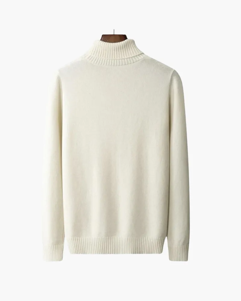 SALZBURG MERINO WOOL KNITTED TURTLENECK SWEATER