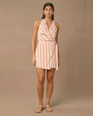 Serene Stripe Mini Dress