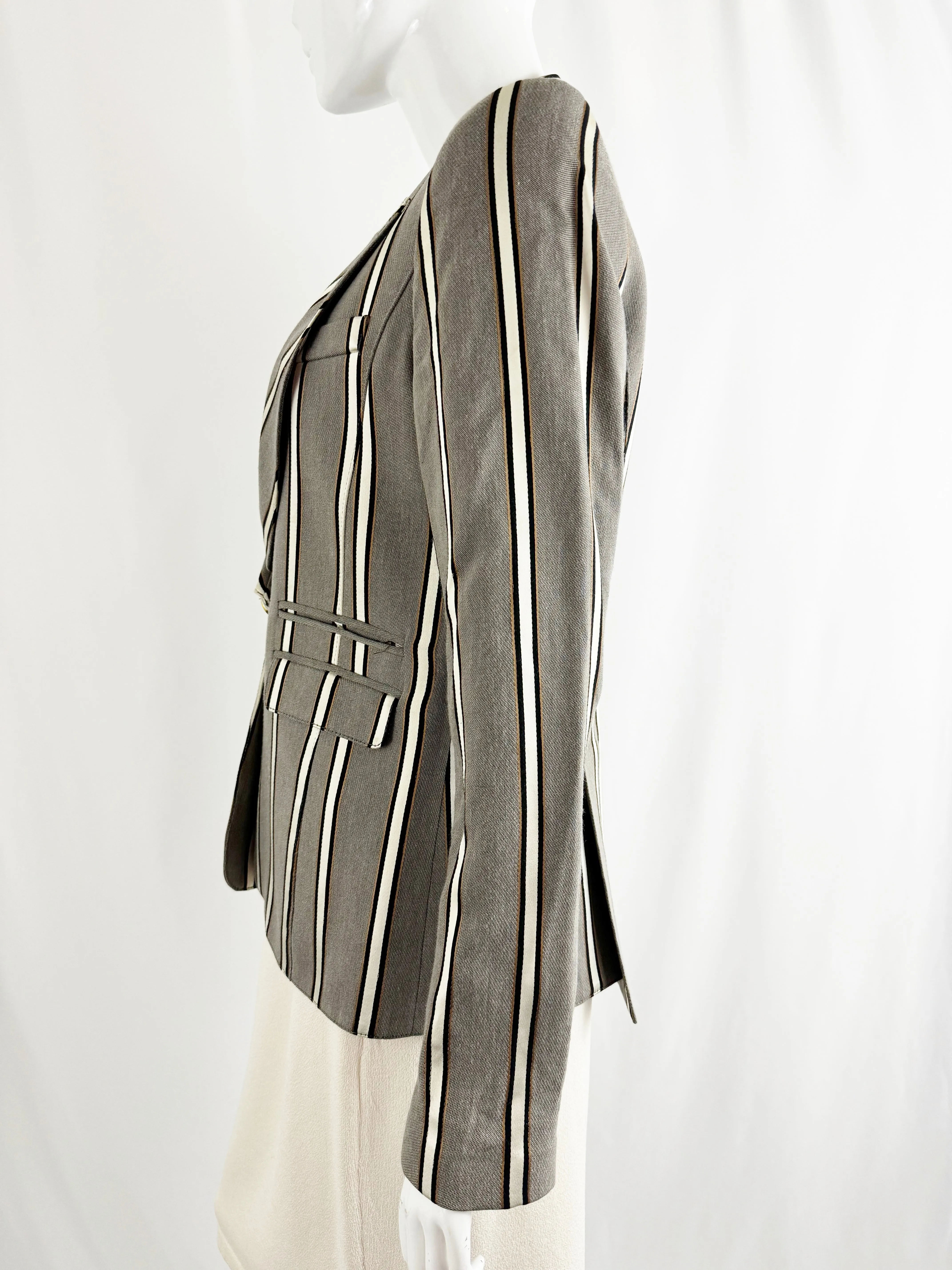 Smythe Striped Blazer Size 10