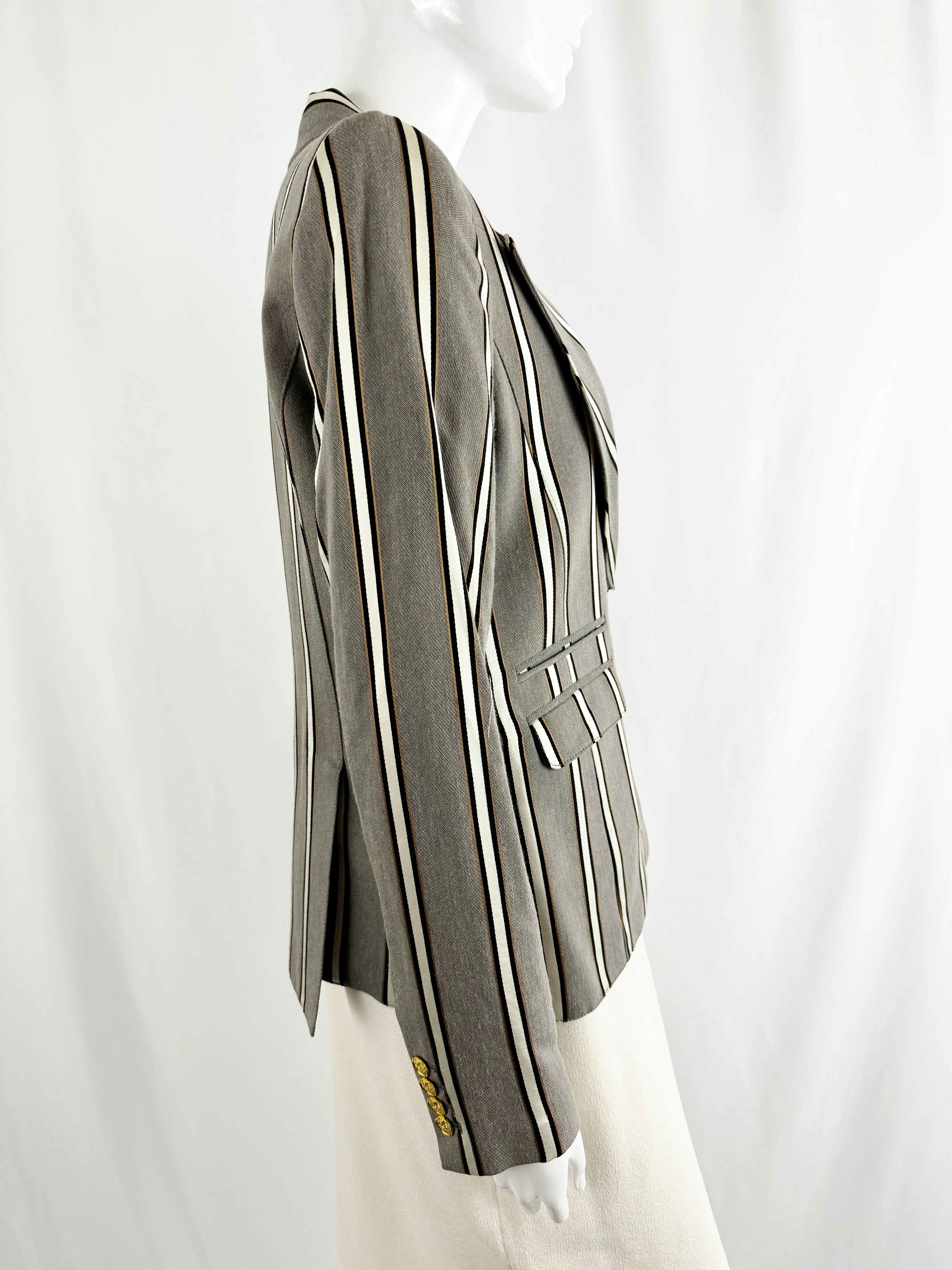 Smythe Striped Blazer Size 10