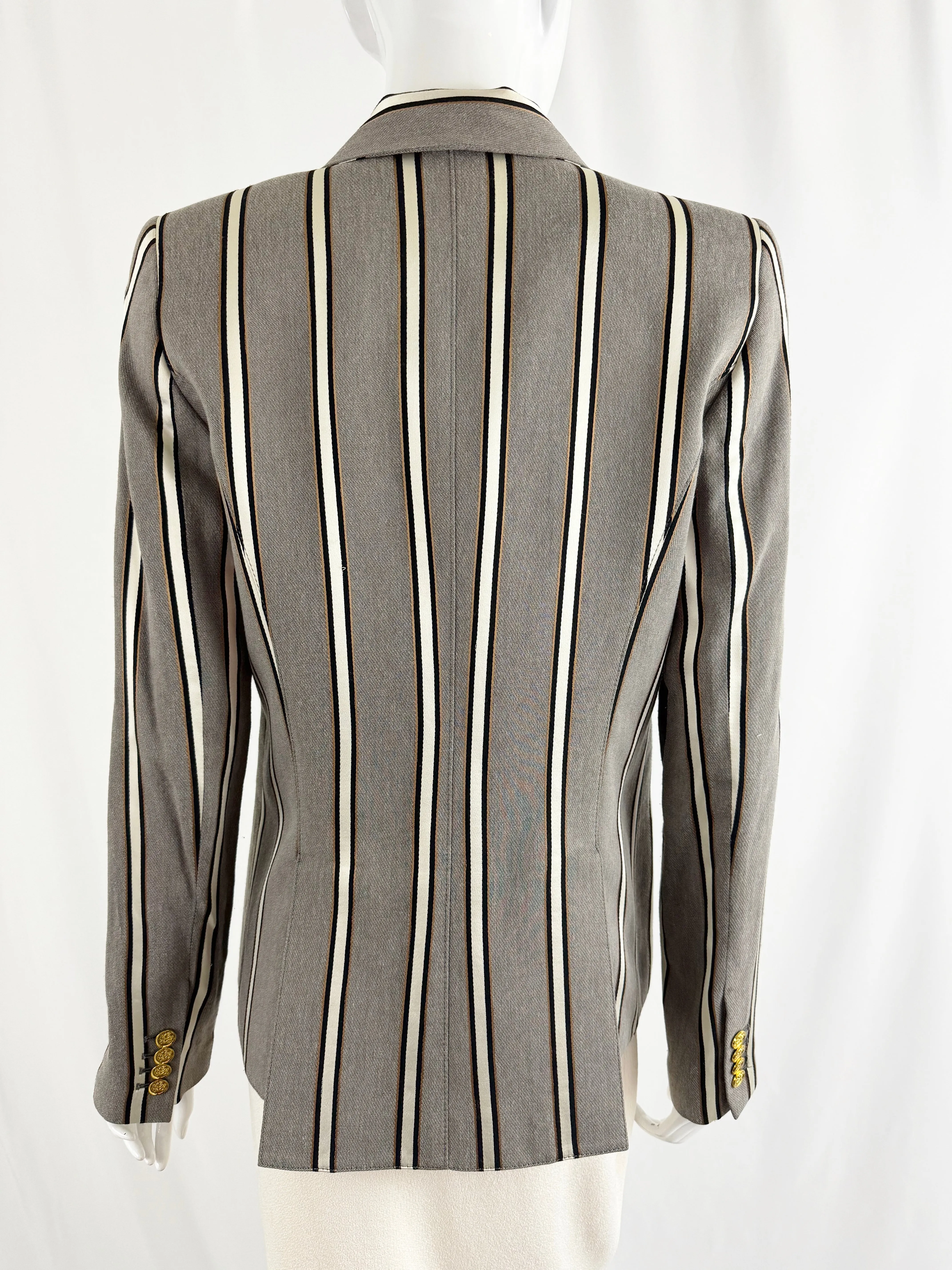 Smythe Striped Blazer Size 10