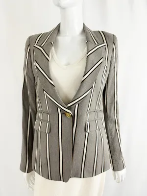 Smythe Striped Blazer Size 10