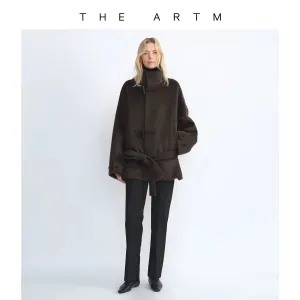 South American Wool Blended Short Coat