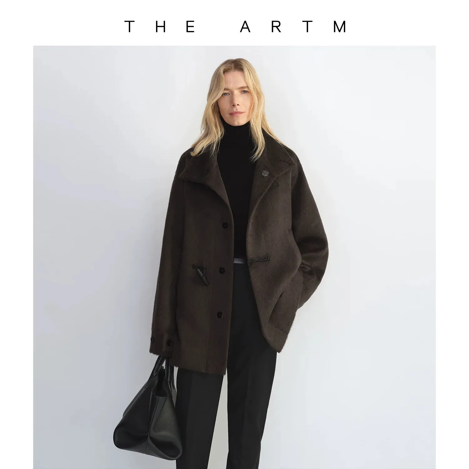 South American Wool Blended Short Coat