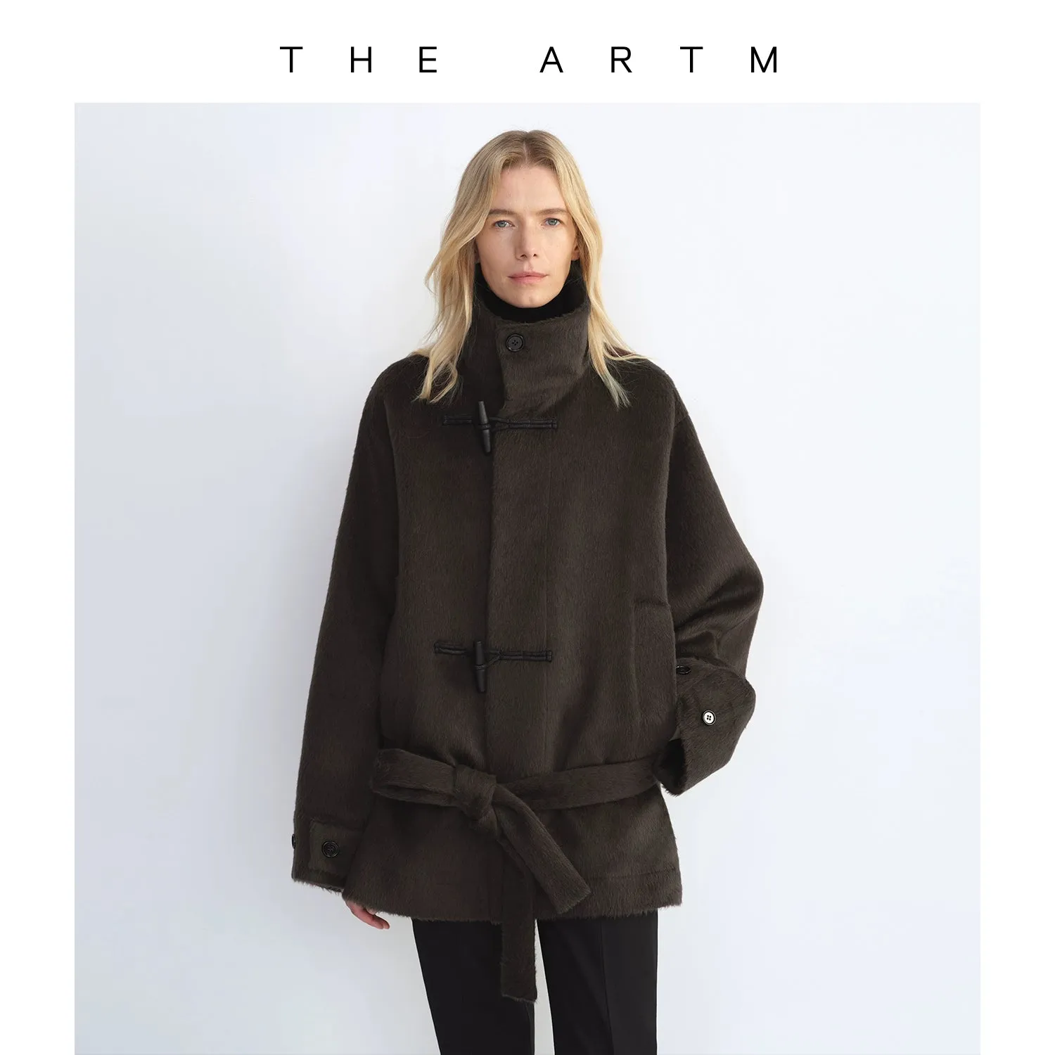South American Wool Blended Short Coat