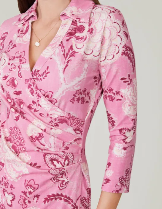 Spartina 449 Cristina Wrap Dress Harbor River - FINAL SALE
