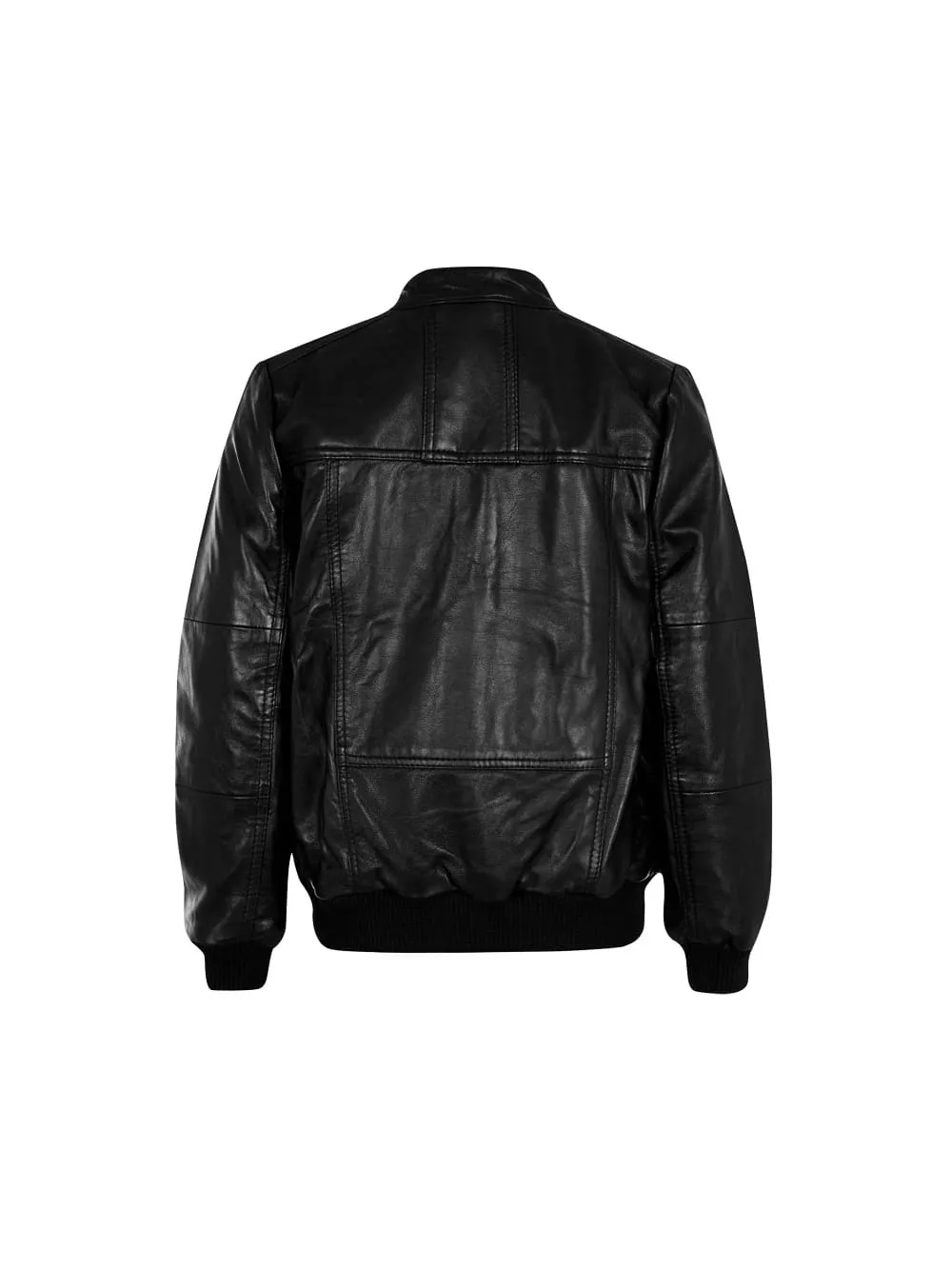 Stand Trek Lambskin Leather Jacket for Boys