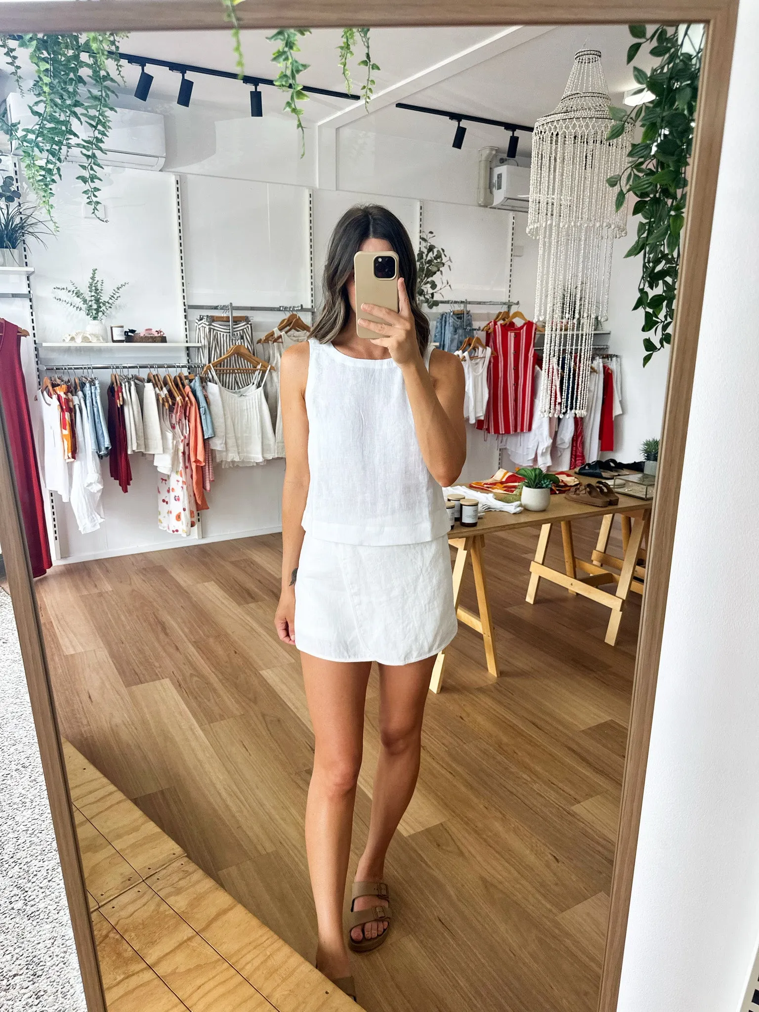 Stella Linen Skirt
