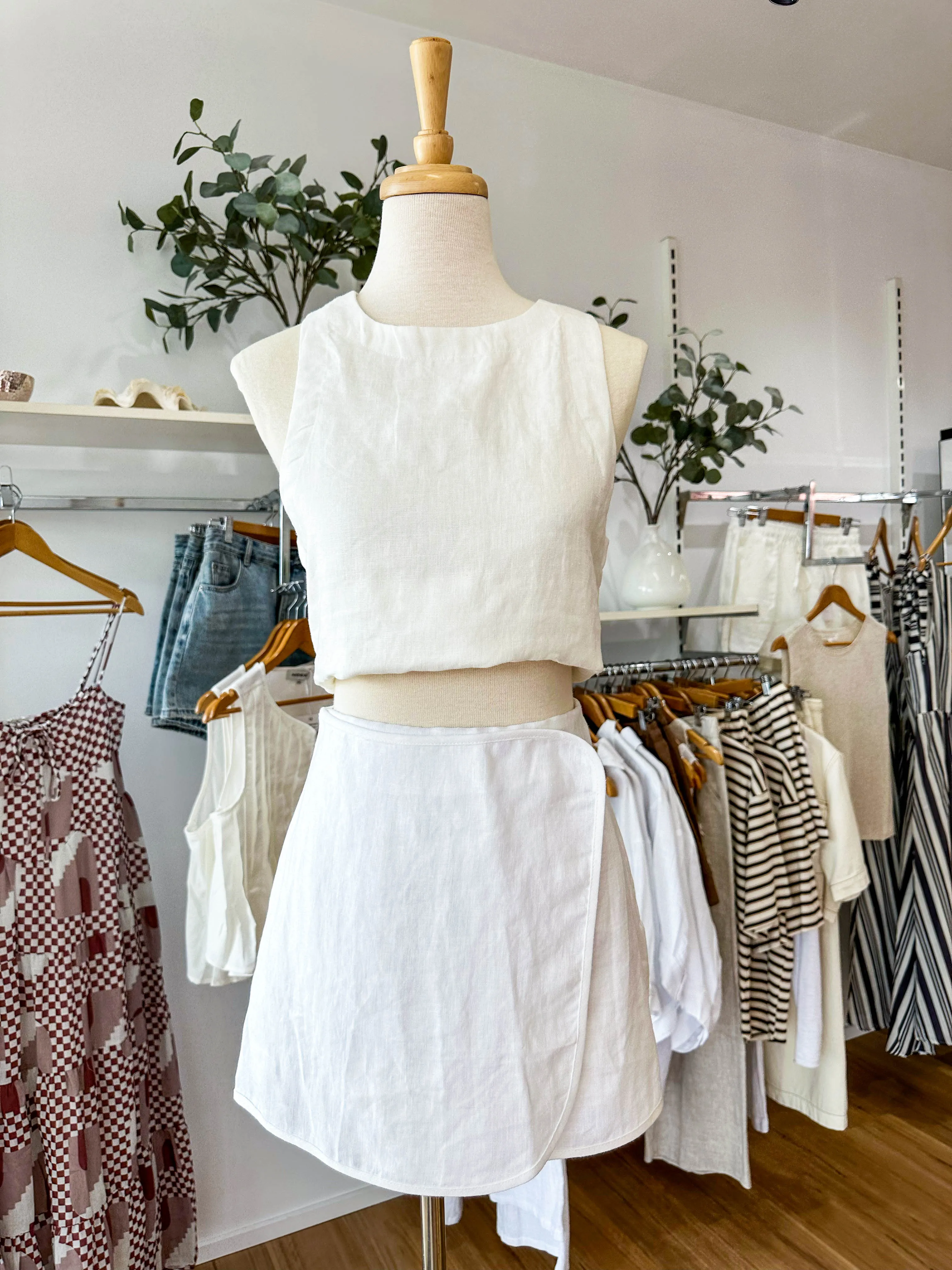 Stella Linen Skirt