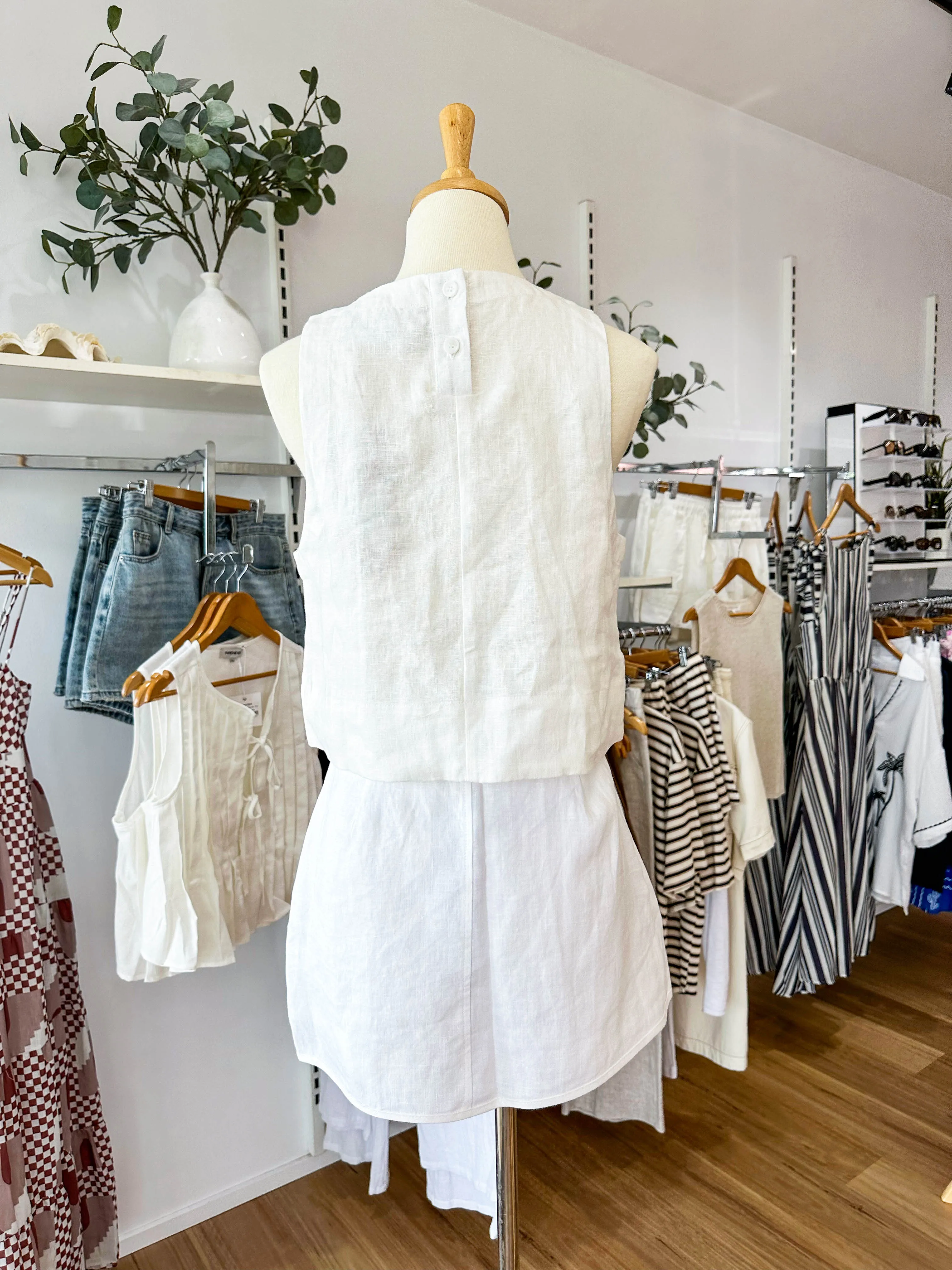 Stella Linen Skirt
