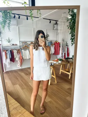 Stella Linen Skirt
