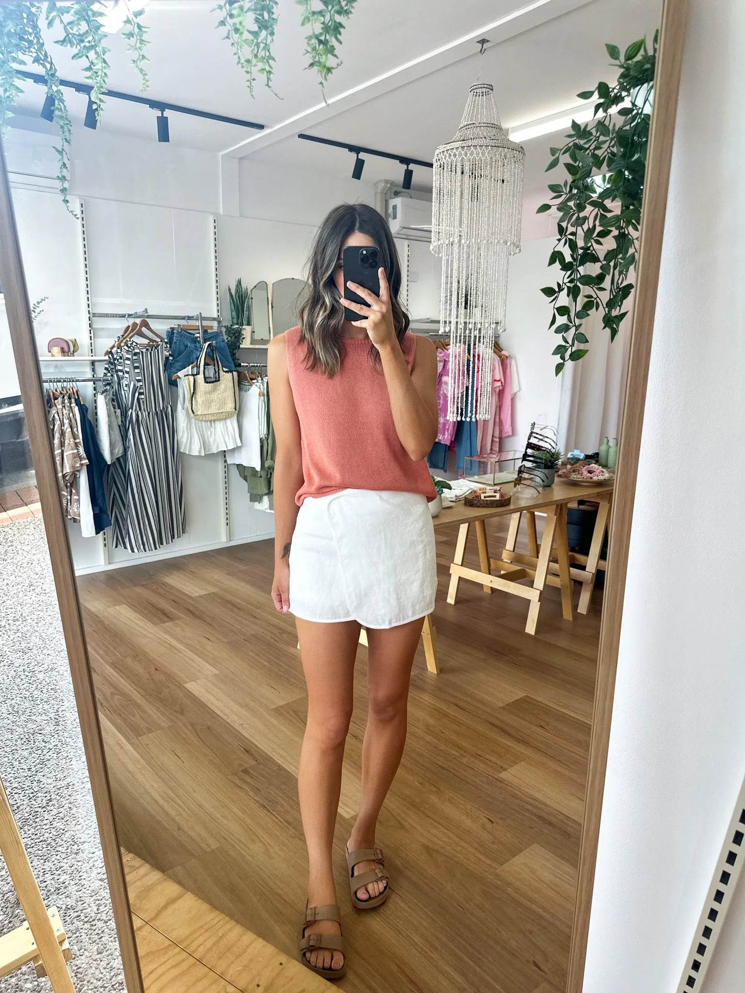 Stella Linen Skirt