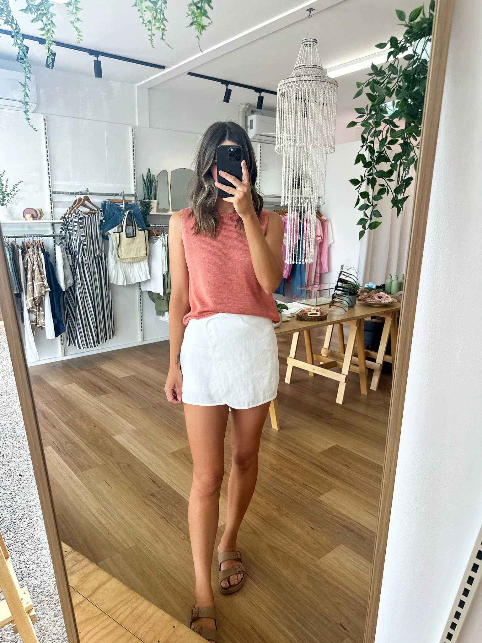Stella Linen Skirt