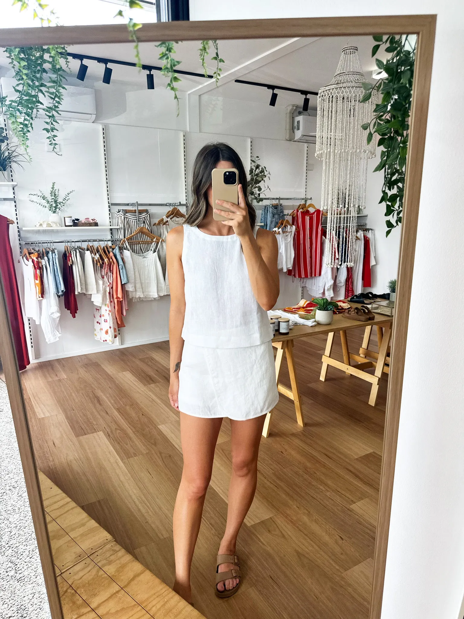 Stella Linen Skirt
