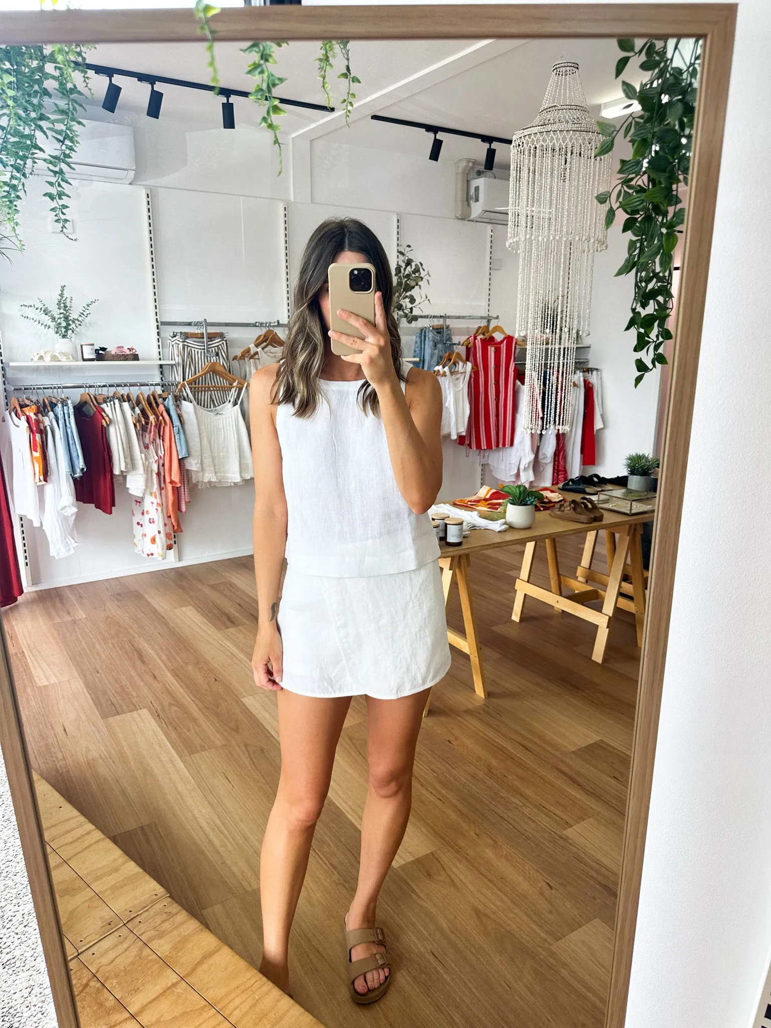 Stella Linen Skirt