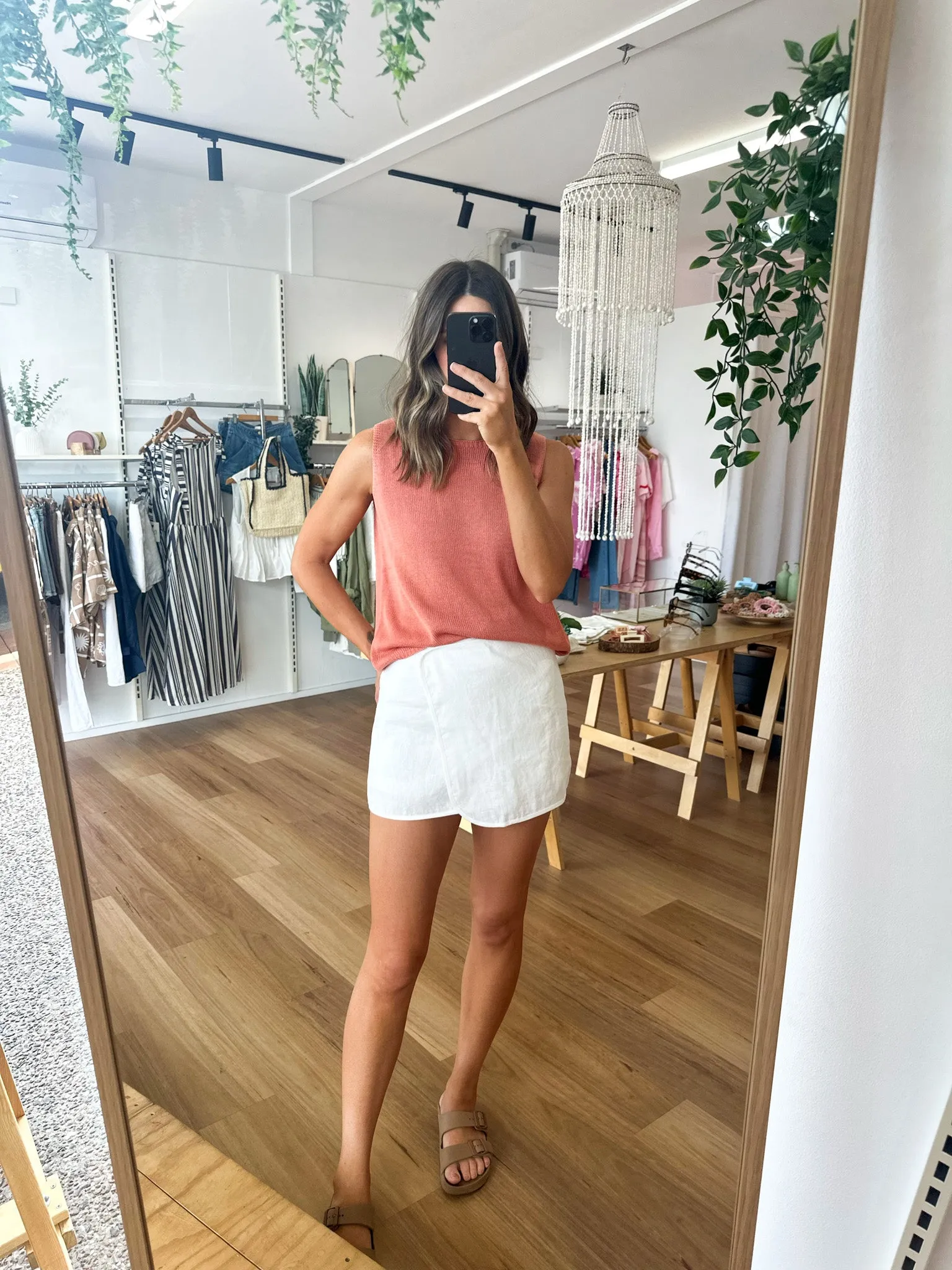 Stella Linen Skirt