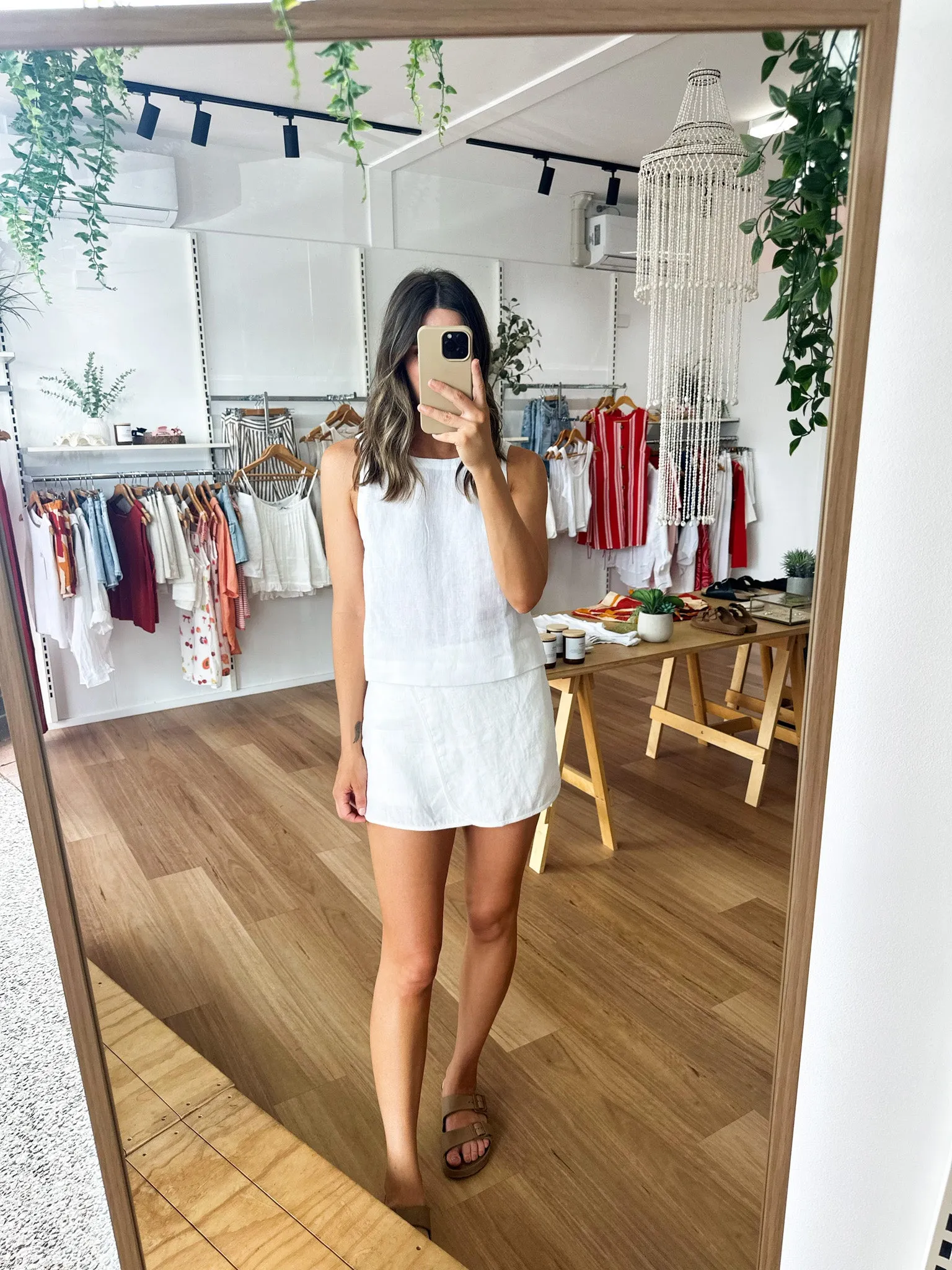 Stella Linen Skirt