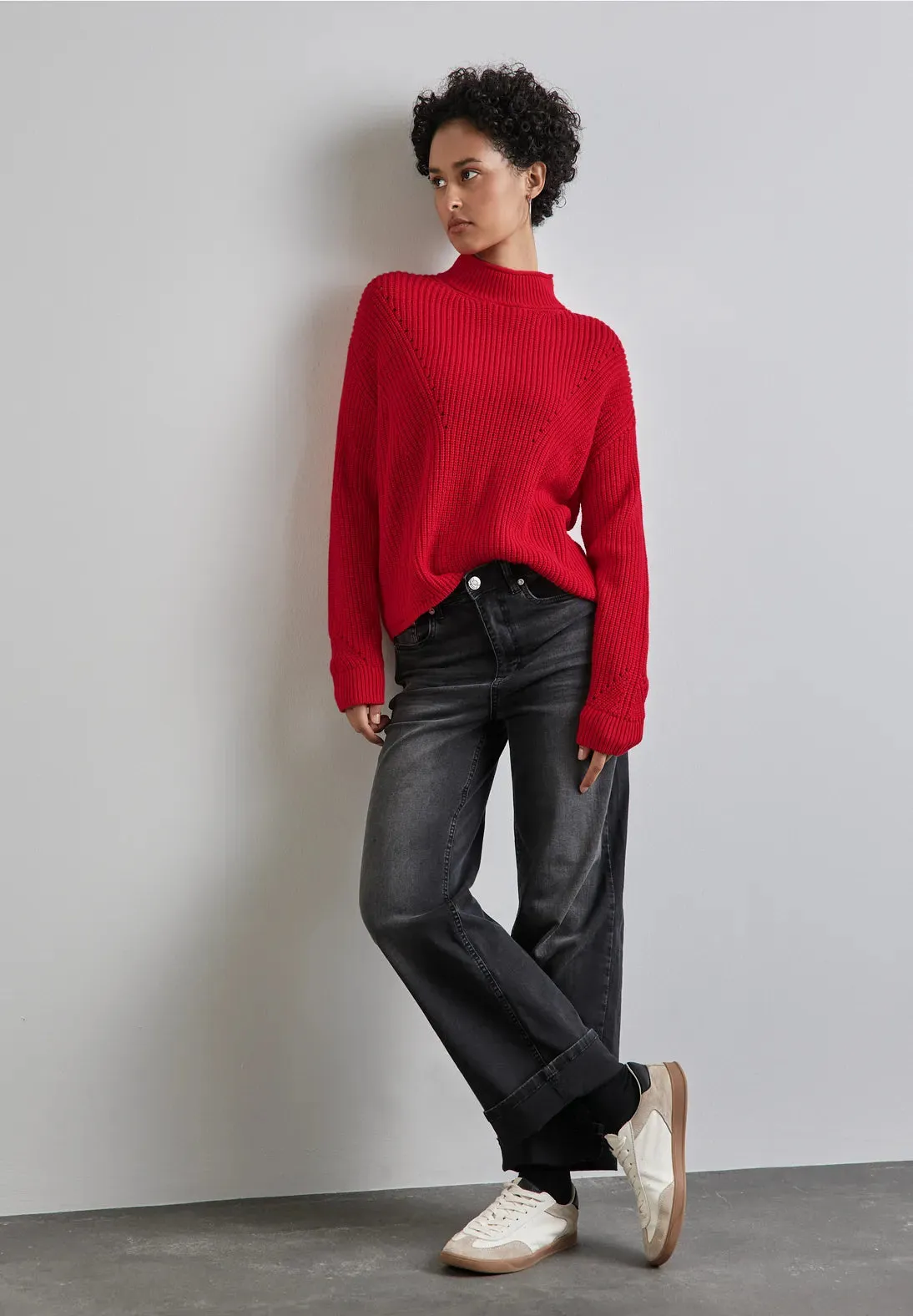 Street one Sweater with details