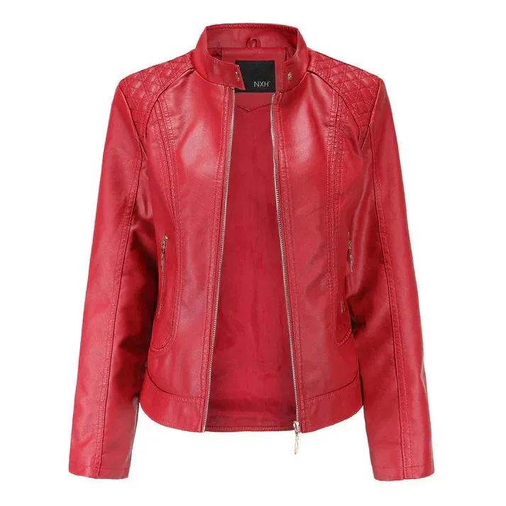 Stylish Alda Leather Jacket