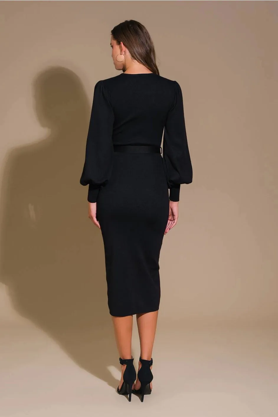 SWEATER KNIT MIDI DRESS // FINAL SALE