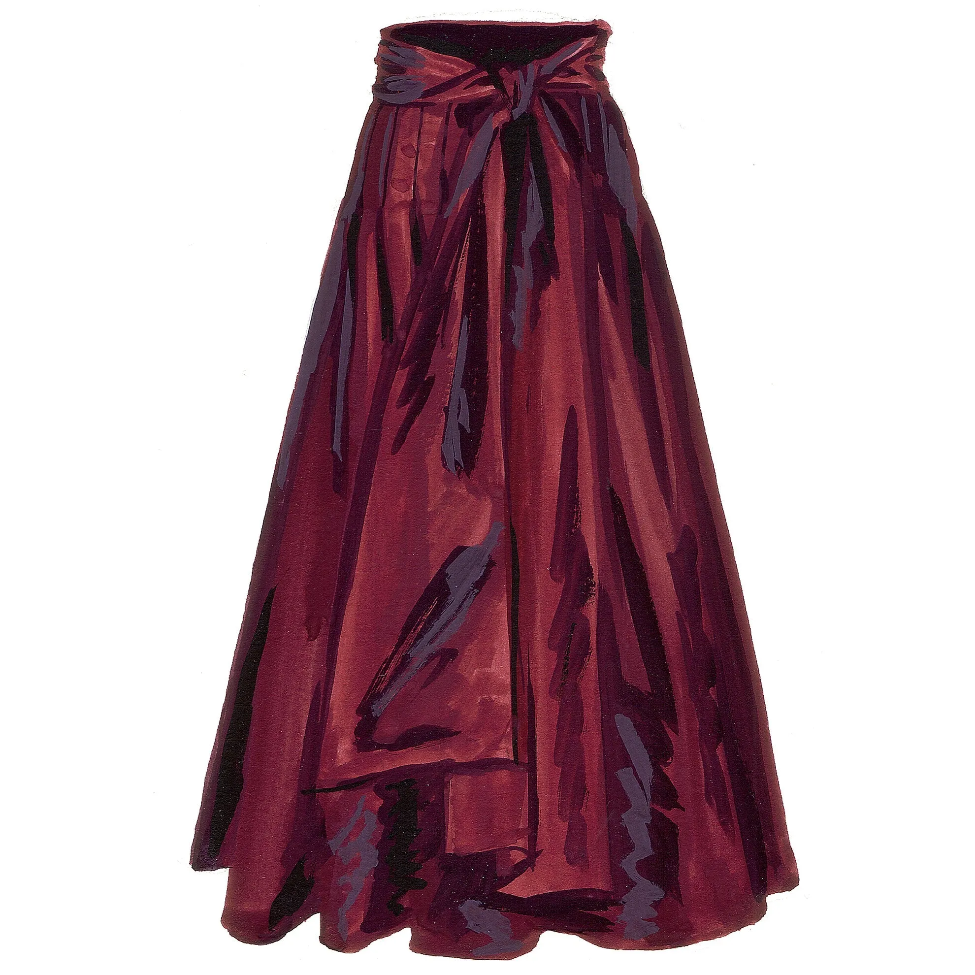Taffeta Resplendent Skirt