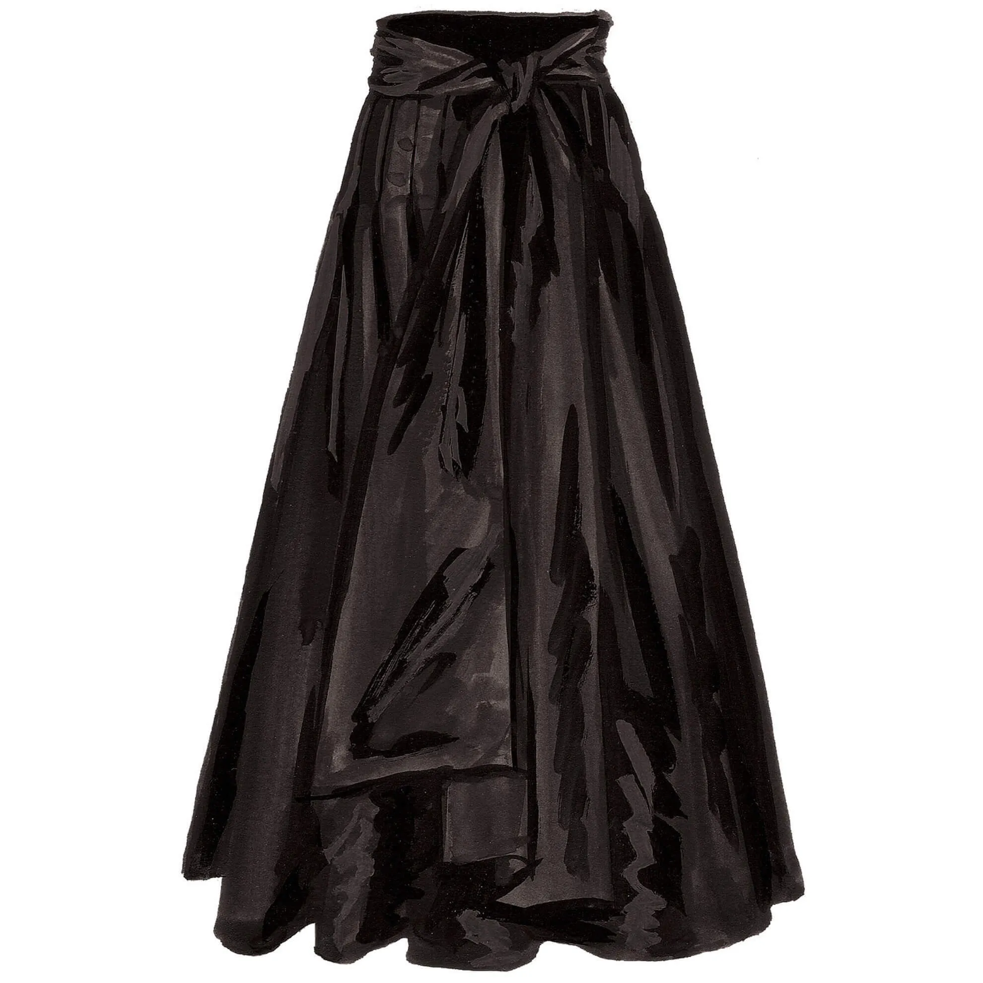 Taffeta Resplendent Skirt