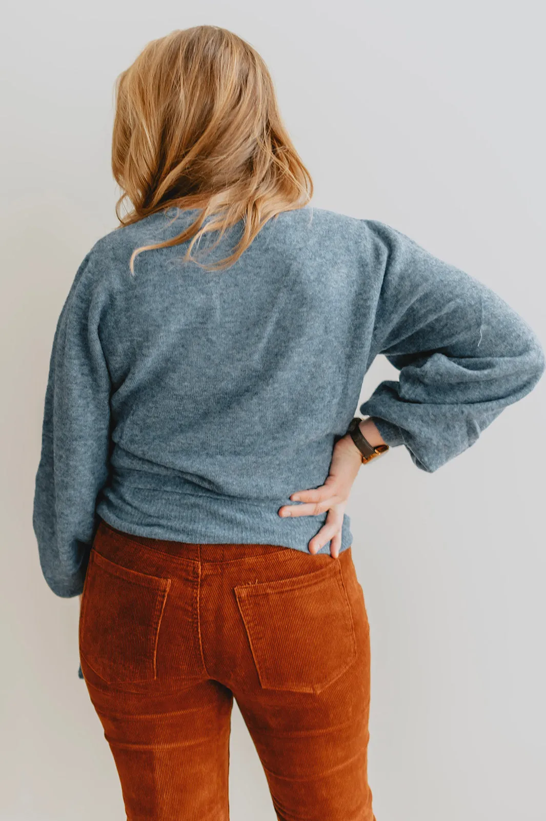 The Fiona Wrap Sweater