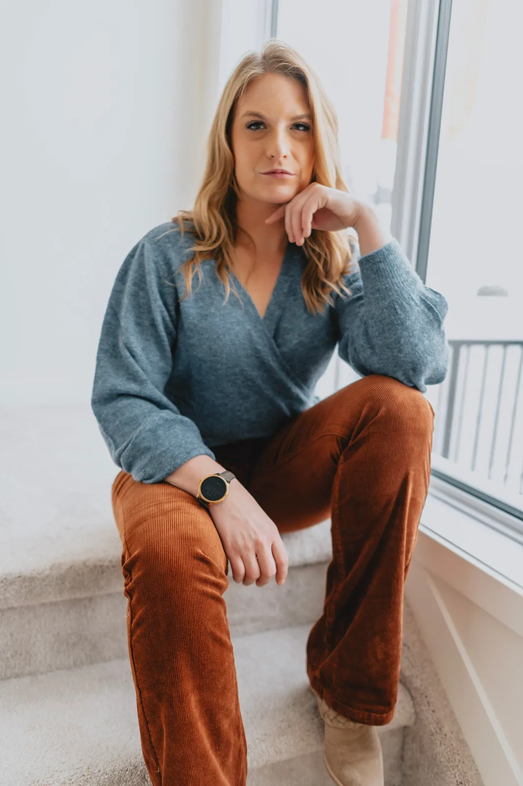The Fiona Wrap Sweater