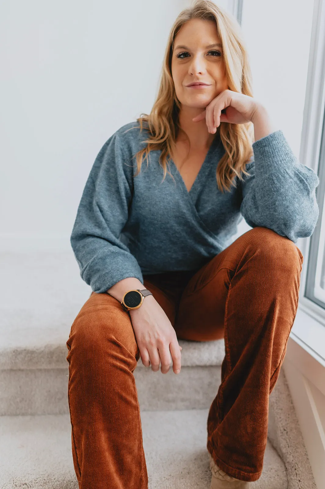 The Fiona Wrap Sweater