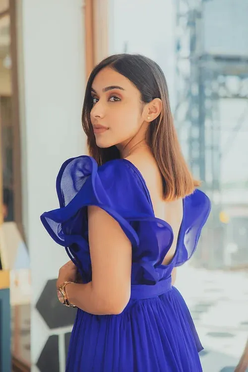 The Trendsetter Blue Dress