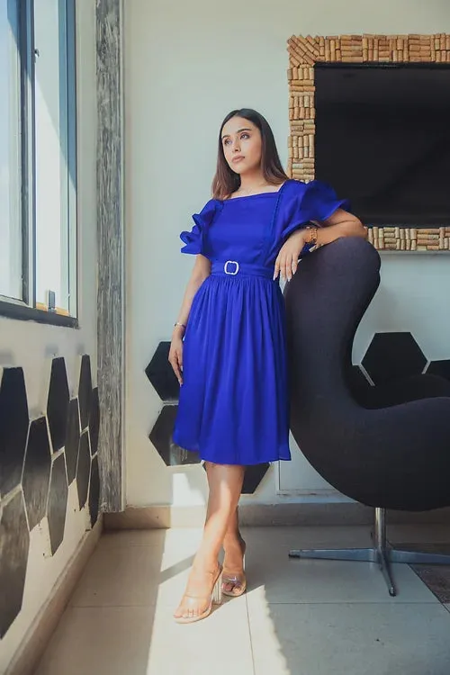 The Trendsetter Blue Dress