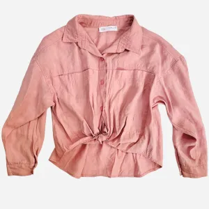 Tie-waist Blouse, 9-10 years // Zara