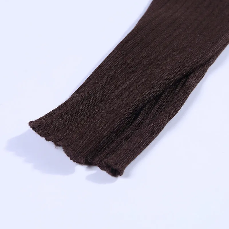 Tight-fitting Hip Dress Female Autumn High Collar Belt Cuff Bifurcation