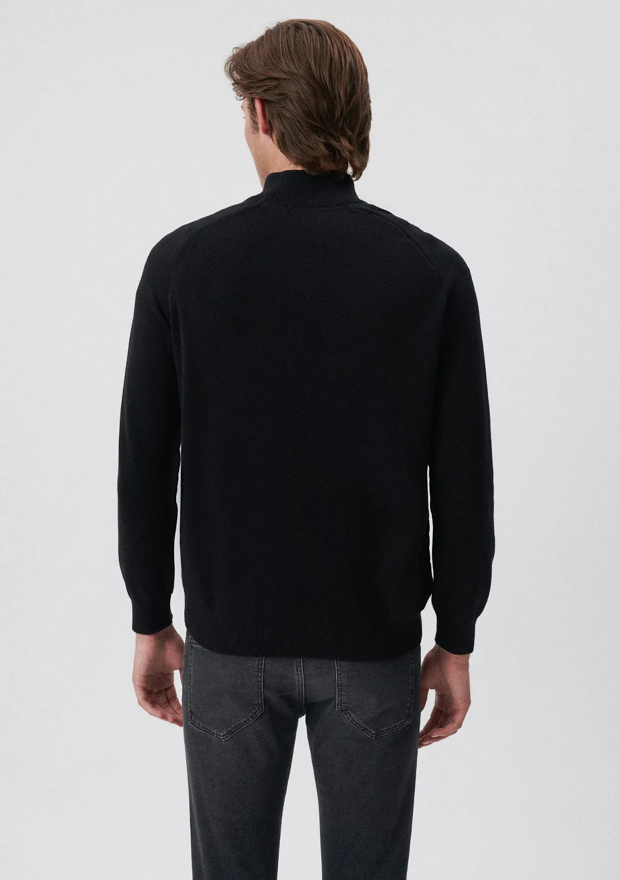 Turtleneck Black Sweater
