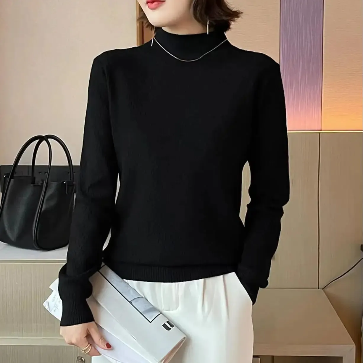 Turtleneck Pullover