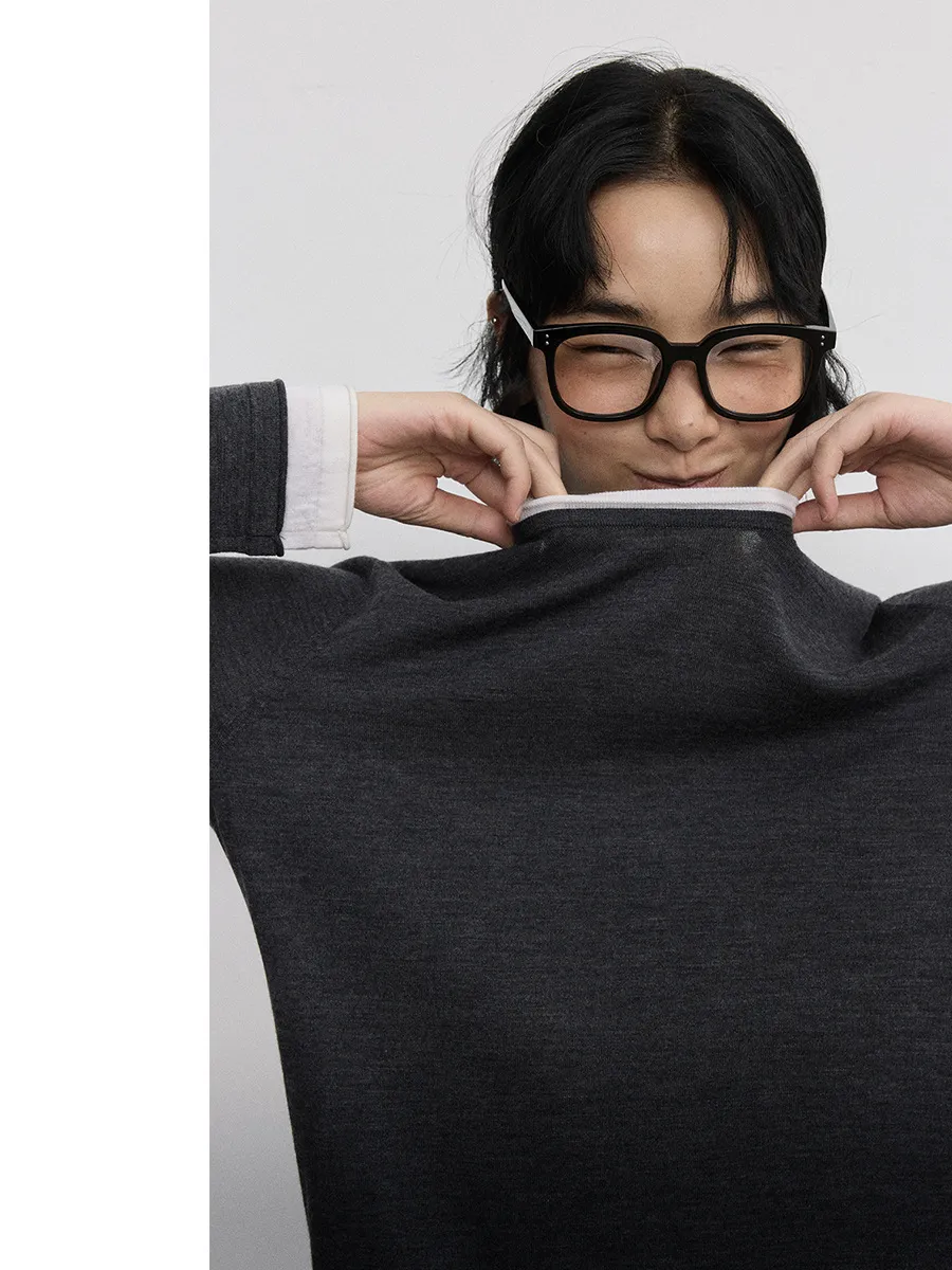 Two-Piece Knitted Sweater
