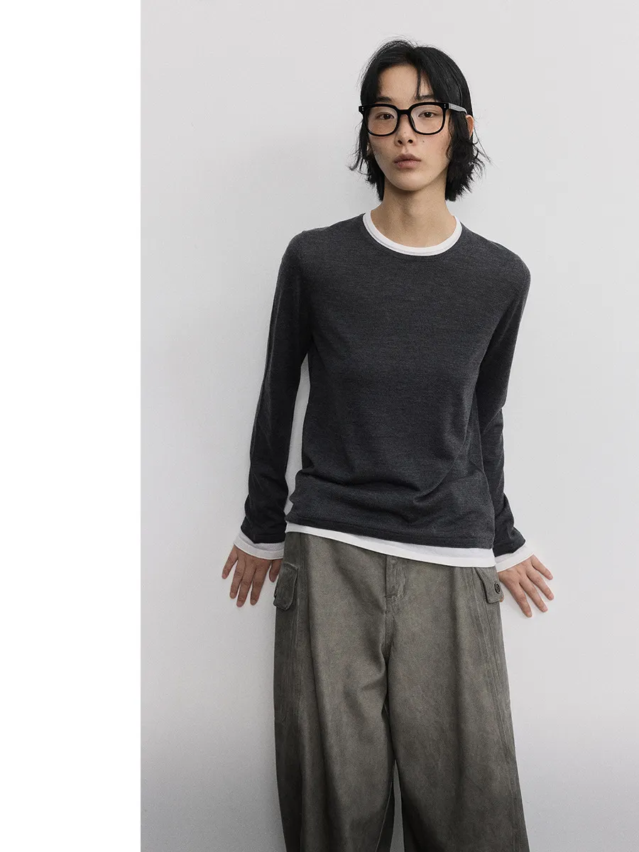 Two-Piece Knitted Sweater