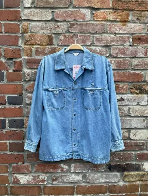 vintage 90s rollo lee denim shirt