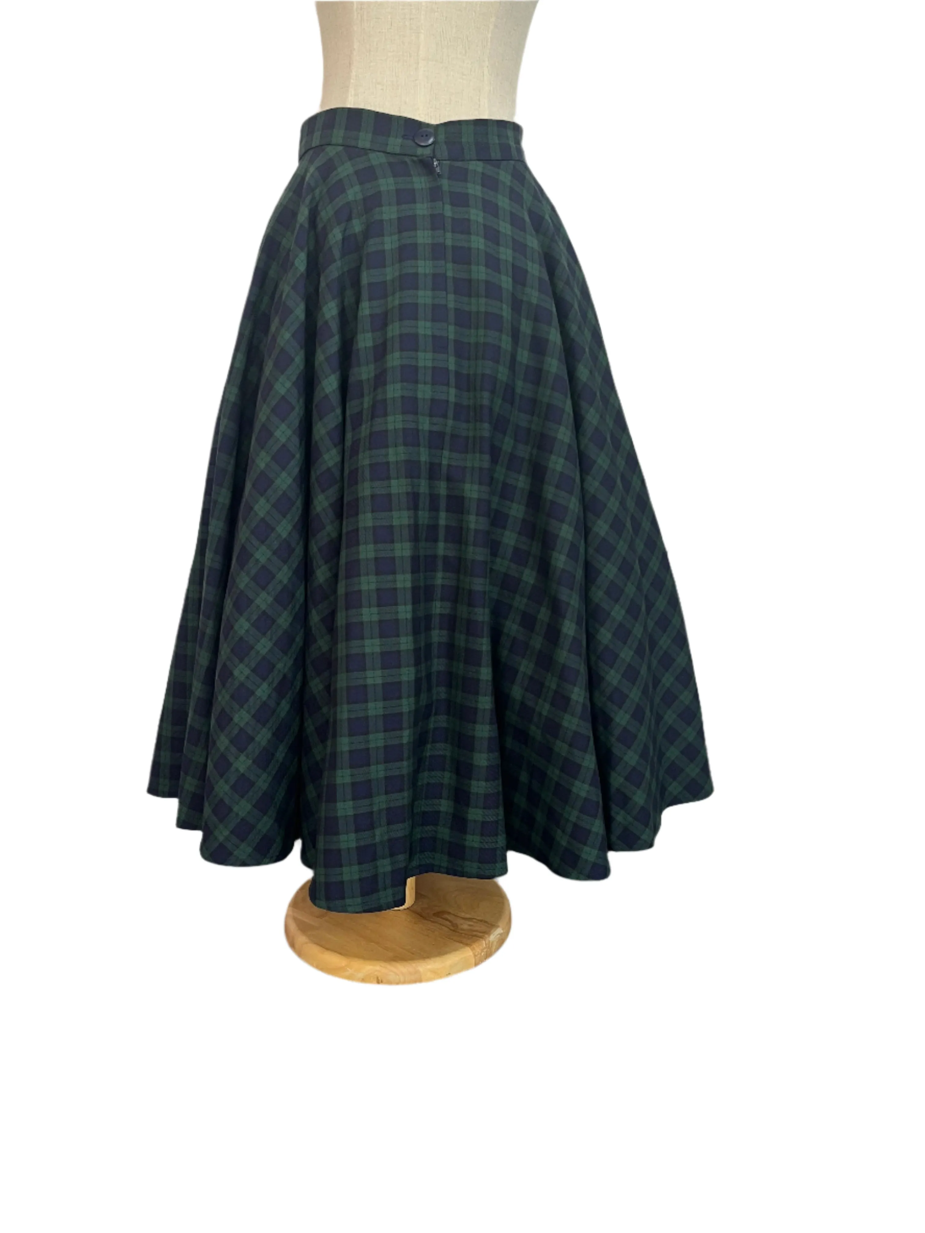 VIVIEN TARTAN SWING SKIRT SZ M/10