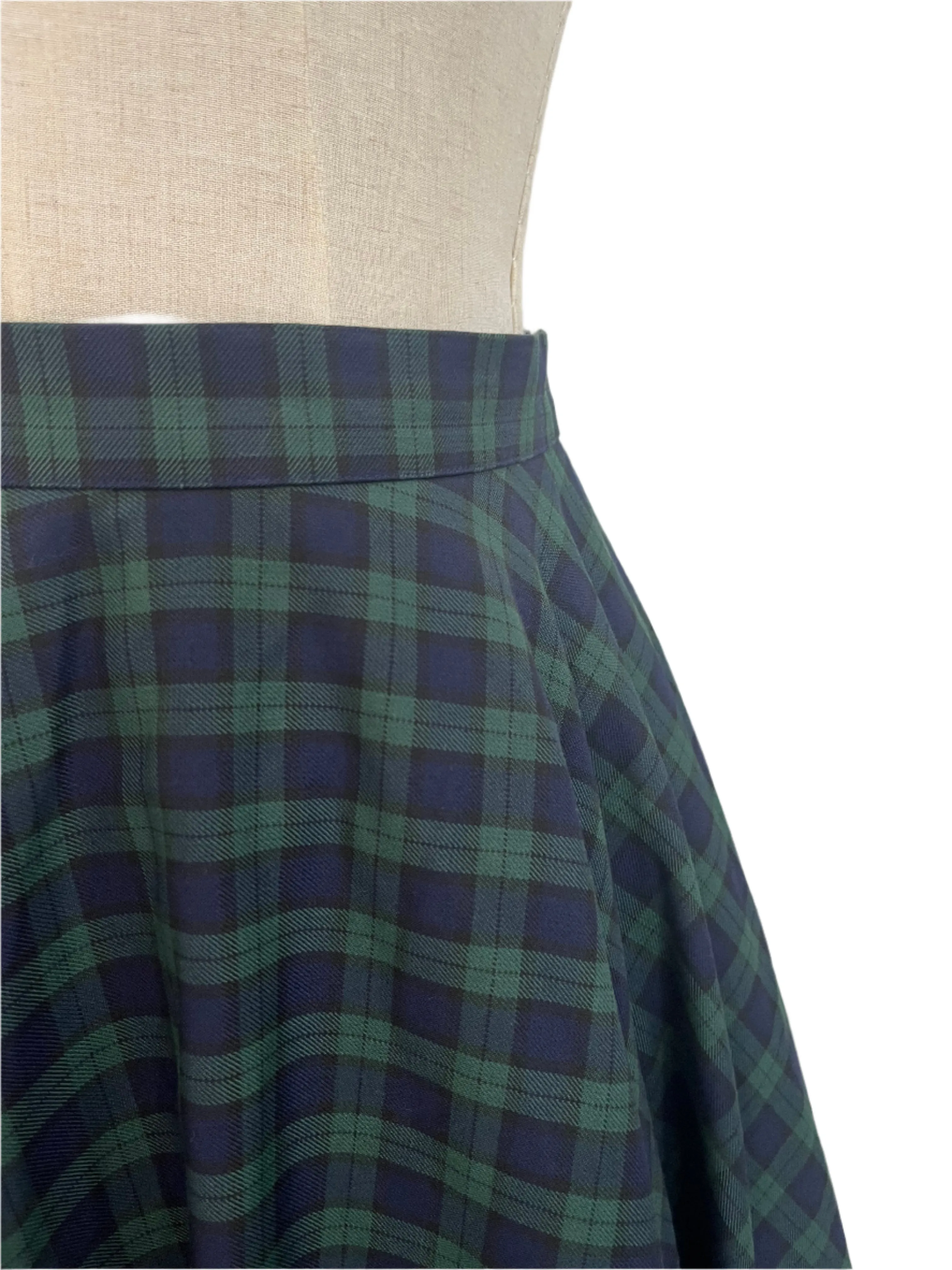 VIVIEN TARTAN SWING SKIRT SZ M/10