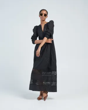 winifred black eyelet dress