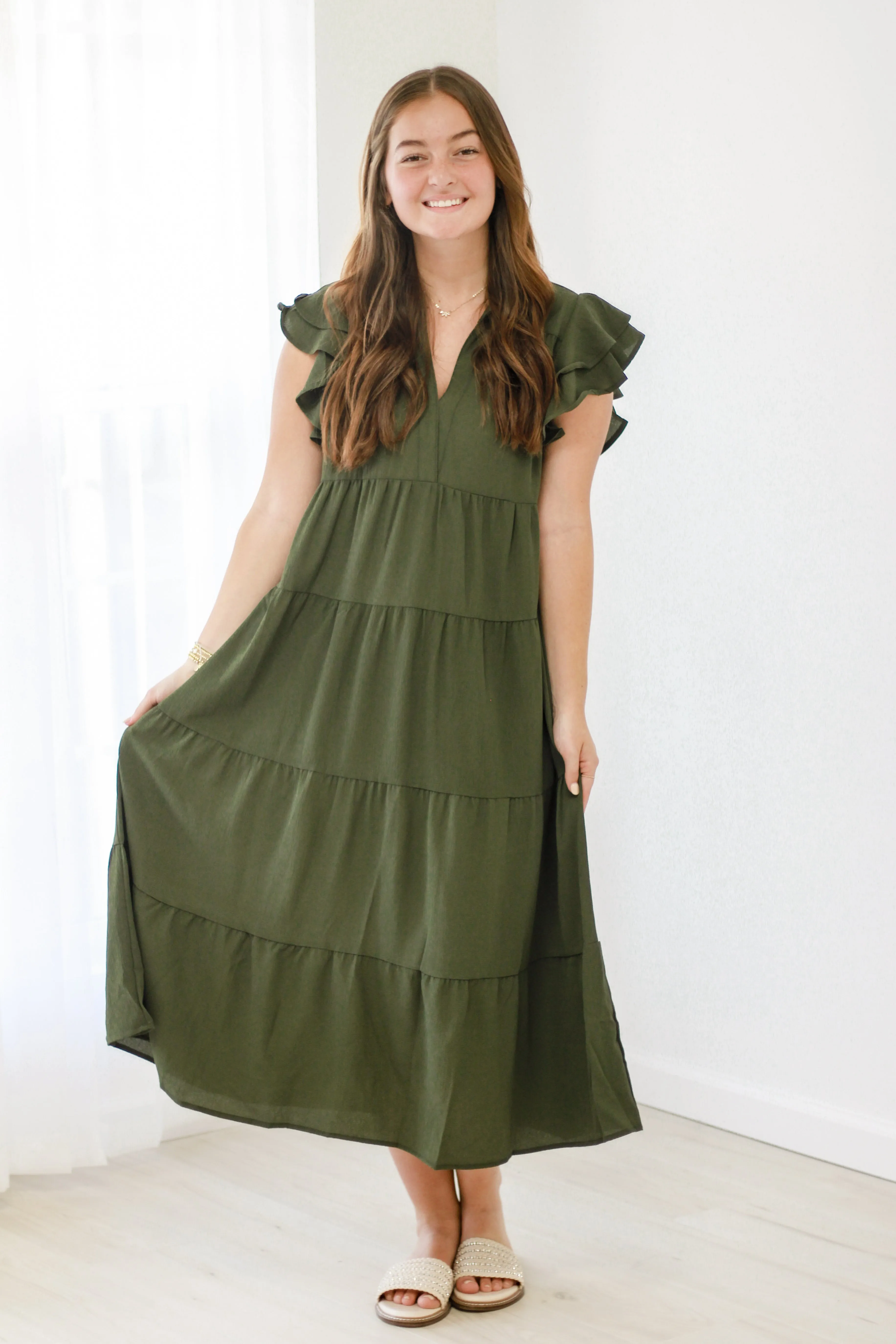 Wishing You Well Midi Dress